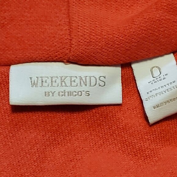 Weekends by Chico's Red Vest - Picture 8 of 11